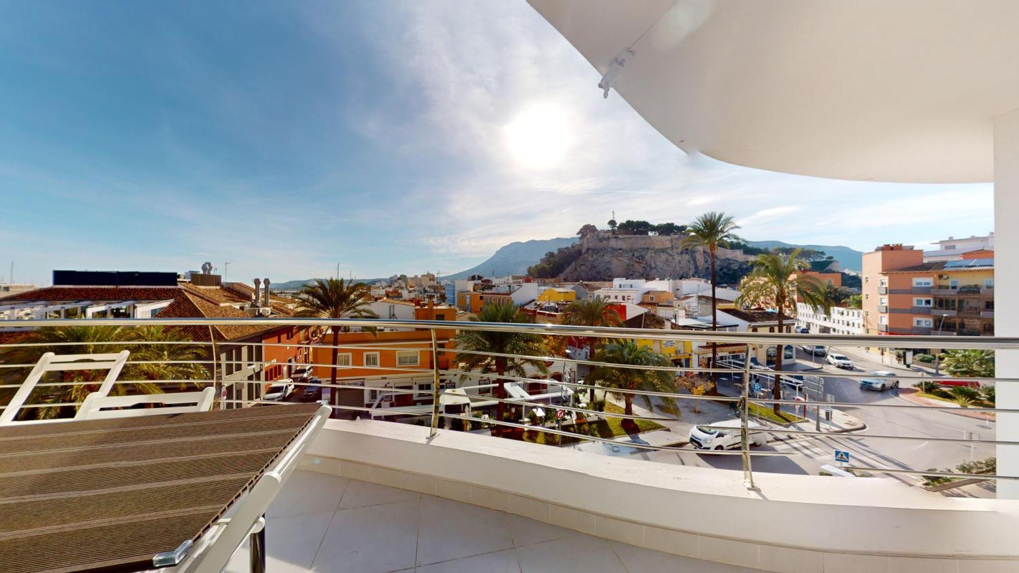 Denia Apartment Castle And Port Views With Ac Kültér fotó